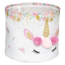 Lot de 2 bacs de rangement Licorne - Atmosphera For Kids Lot de 2 bacs de rangement Licorne - Atmosphera For Kids
