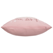 Coussin bouclette fille Rose - Atmosphera For Kids Coussin bouclette fille Rose - Atmosphera For Kids