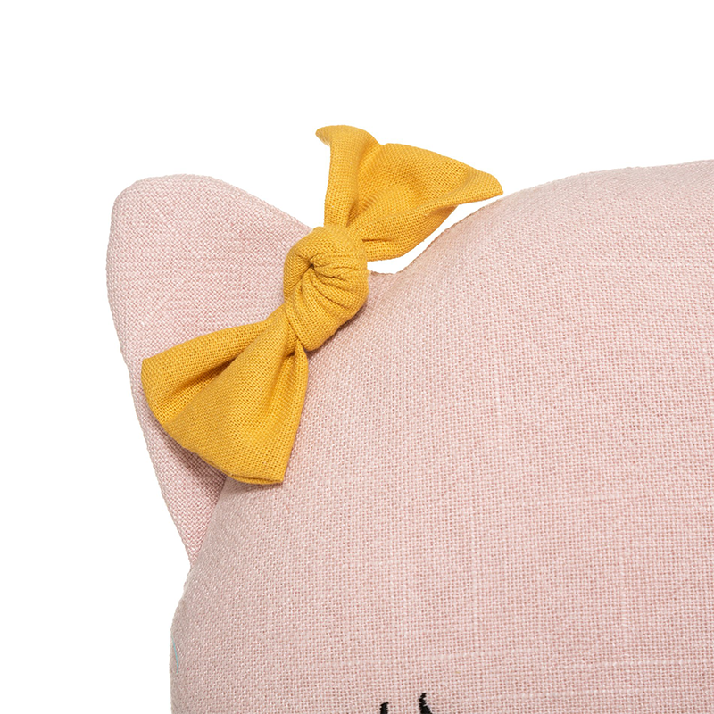 Coussin chat Rose Atmosphera for kids