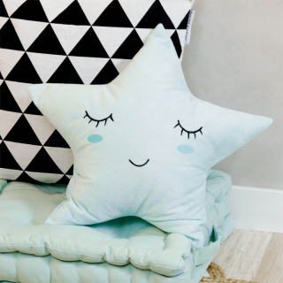 Coussin étoile Vert - Atmosphera For Kids