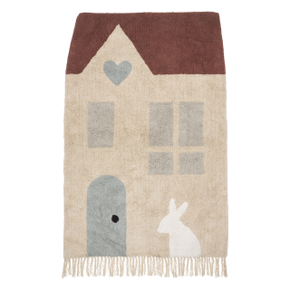 Tapis enfant maison campagne - Atmosphera For Kids