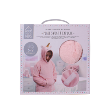 Sweat à capuche enfant Licorne Rose - Home Deco Kids