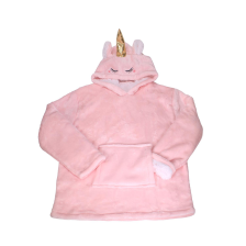 Sweat à capuche enfant Licorne Rose - Home Deco Kids