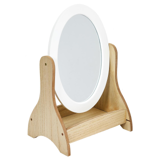 Miroir coiffeuse Bella Blanc - Home Deco Kids