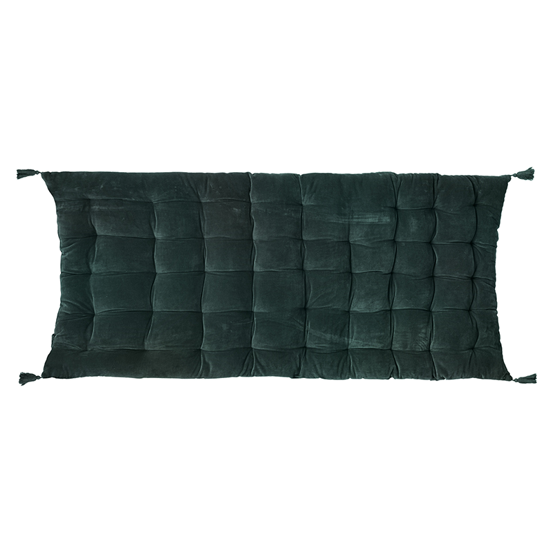 Matelas de sol velours Vert Cèdre Atmosphera Matelas de sol velours Vert Cèdre Atmosphera