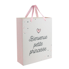 Sac cadeau naissance Rose Tom et Zoé Sac cadeau naissance Rose Tom et Zoé
