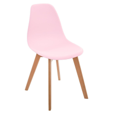 Chaise enfant Polypropylène Rose - Atmosphera For Kids