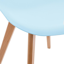 Chaise enfant Polypropylène Bleu - Atmosphera For Kids