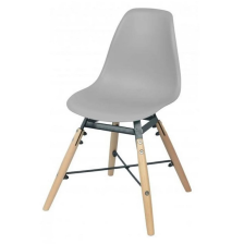 Chaise Grise pour enfant - Home Deco Kids