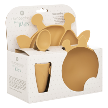 Set repas silicone Girafe Atmosphera