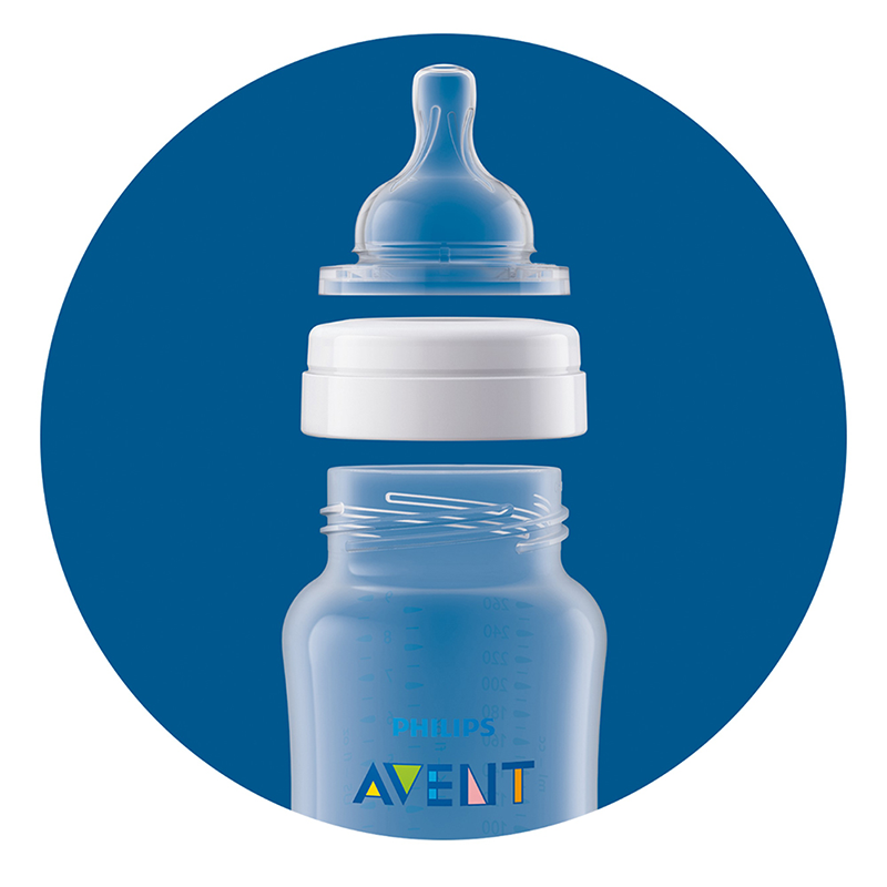 Philips Avent Tétines Classic 1m+ Débit lent Lot de 2