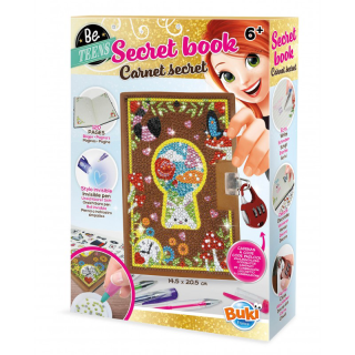 Carnet secret pour fille 6+ - Buki