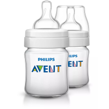 Lot de 2 Biberons Classic 125ml - Philips Avent Lot de 2 Biberons Classic 125ml - Philips Avent