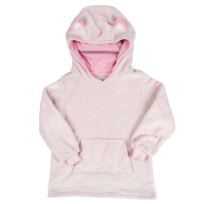 Sweat à capuche Chat Rose - Home Deco Kids