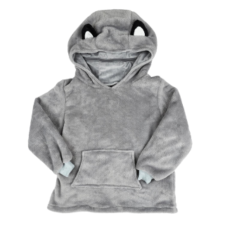 Sweat à capuche enfant Loup - Home Deco Kids