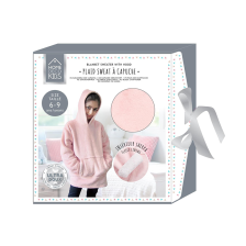 Sweat à capuche enfant rose - Home Deco Kids