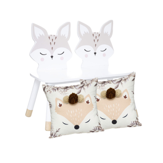 Banc pour enfant renard...