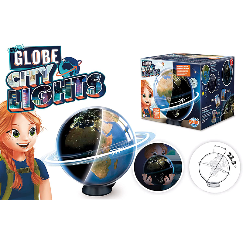 Globe enfant jour et nuit 8+ - Buki