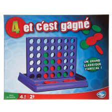 Jeu De Société 4 Et C'est Gagné - BeToys Jeu De Société 4 Et C'est Gagné - BeToys