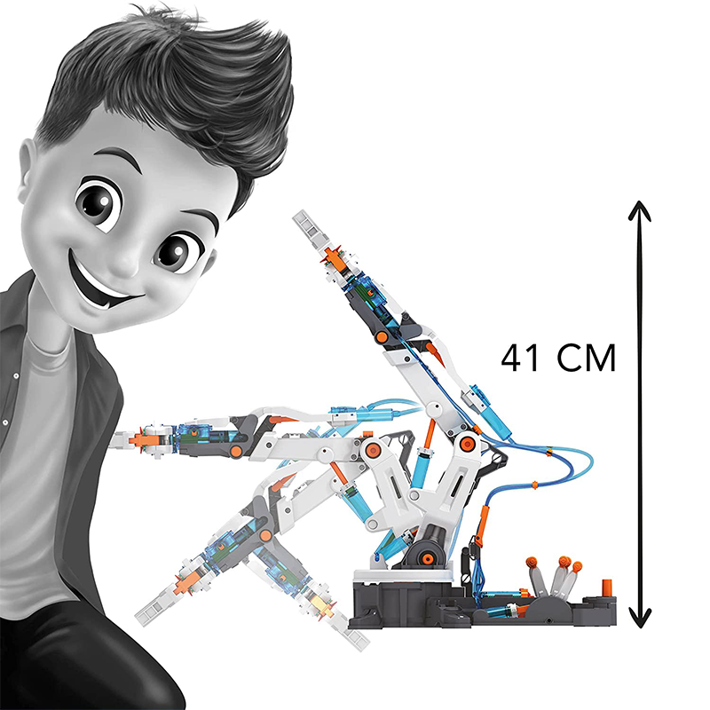 Bras hydraulique, jeux educatifs