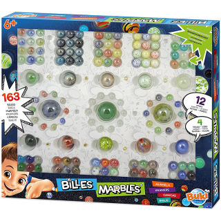 Coffret de billes 163 pièces 6+ - Buki