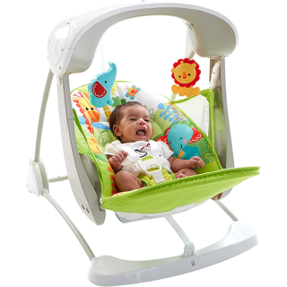 Balancelle compacte bébé 2 en 1 Fisher Price