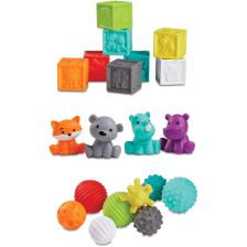 Set de jouets d'activité sensoriels 20 pièces - Infantino Set de jouets d'activité sensoriels 20 pièces - Infantino