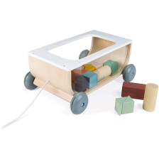 Chariot de Cubes Sweet Cocoon en bois - Janod