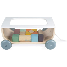 Chariot de Cubes Sweet Cocoon en bois - Janod