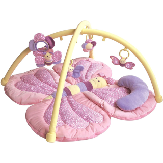 Tapis d'éveil pour bébé Papillon Rose - Little Bird Told Me