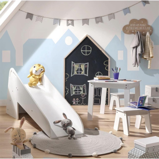 Peluche Lapin Jaune - Atmosphera For Kids