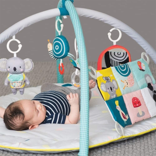 Tapis d'éveil bébé 4 en 1 Multicolore Taf Toys