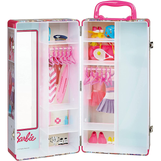 Mallette armoire Barbie - Klein