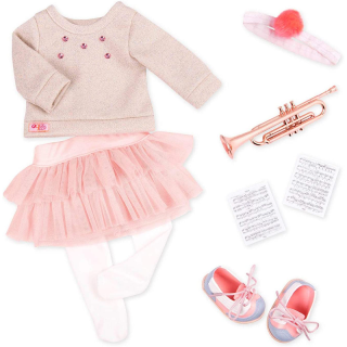 Tenue Deluxe Jupe et trompette - Our Generation