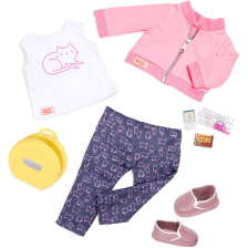 Tenue Deluxe Eleveuse de chat - Our Generation Tenue Deluxe Eleveuse de chat - Our Generation