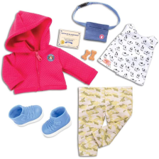 Tenue Deluxe Dresseuse de chien - Our Generation Tenue Deluxe Dresseuse de chien - Our Generation