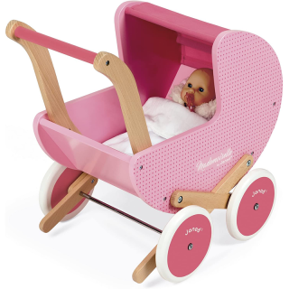 Landau Poupée Mademoiselle en bois Janod
