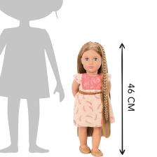 Poupée Cheveux Portia 46 cm - Our Generation Poupée Cheveux Portia 46 cm - Our Generation