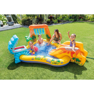 Aire de jeux gonflable Jurassic Dinosaure - Intex