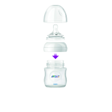 Lot de 2 Biberons Natural 125ml - Philips Avent Lot de 2 Biberons Natural 125ml - Philips Avent