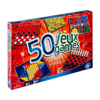 Jeu de Société Boite de 50 Jeux - Betoys
