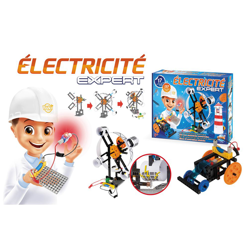 BUKI Jeu de construction Electronique Expert- + 8 ans - Cdiscount Jeux -  Jouets