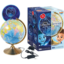Globe enfant jour et nuit 8+ - Buki Globe enfant jour et nuit 8+ - Buki
