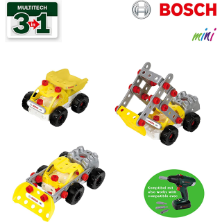 Set de construction Constructor Team 3 en 1 Bosch