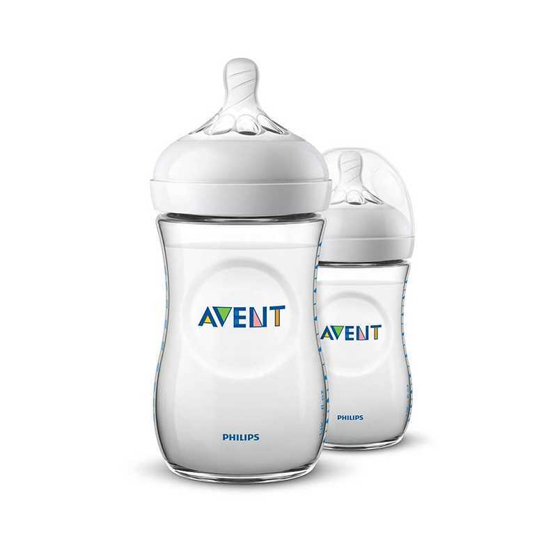 Avent - Lot de 2 tétines nr 2 pour biberons Avent