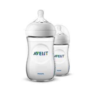Lot de 2 Biberons Natural 260ml - Philips Avent