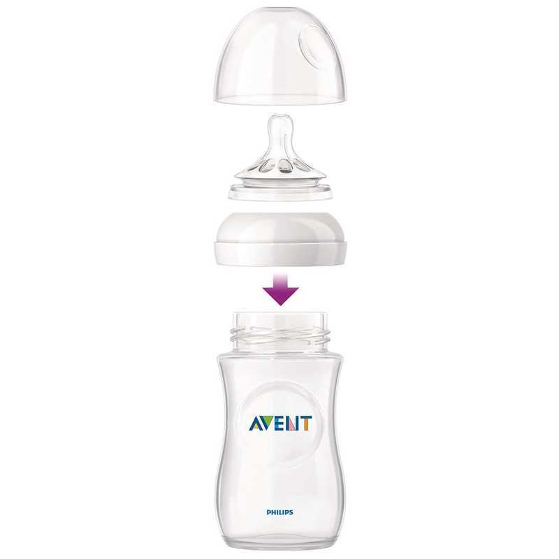 Lot de 2 Biberons d'allaitement avent Philip - Philips AVENT