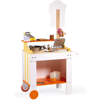Stand Mobile En Bois Crêpes & Co - Janod