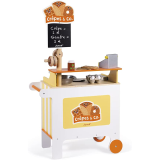 Stand Mobile En Bois Crêpes & Co - Janod
