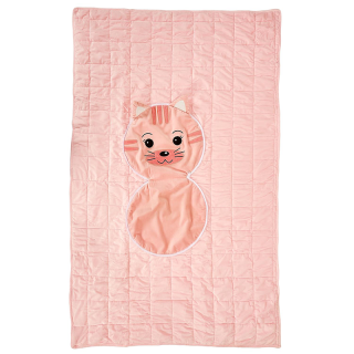 Couverture convertible réversible Chat - Home Deco Kids